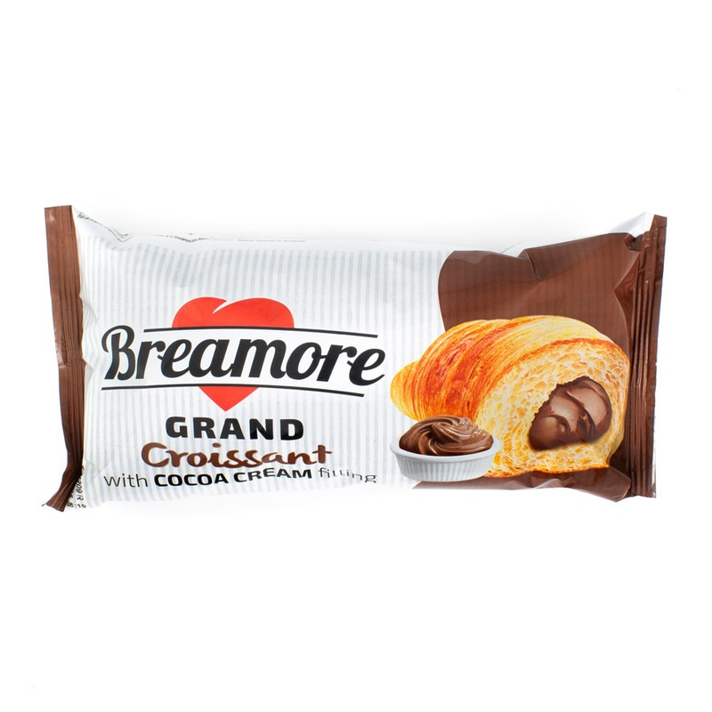 CROISSANT CREMA CACAO BREAMORE 20X80GRS
