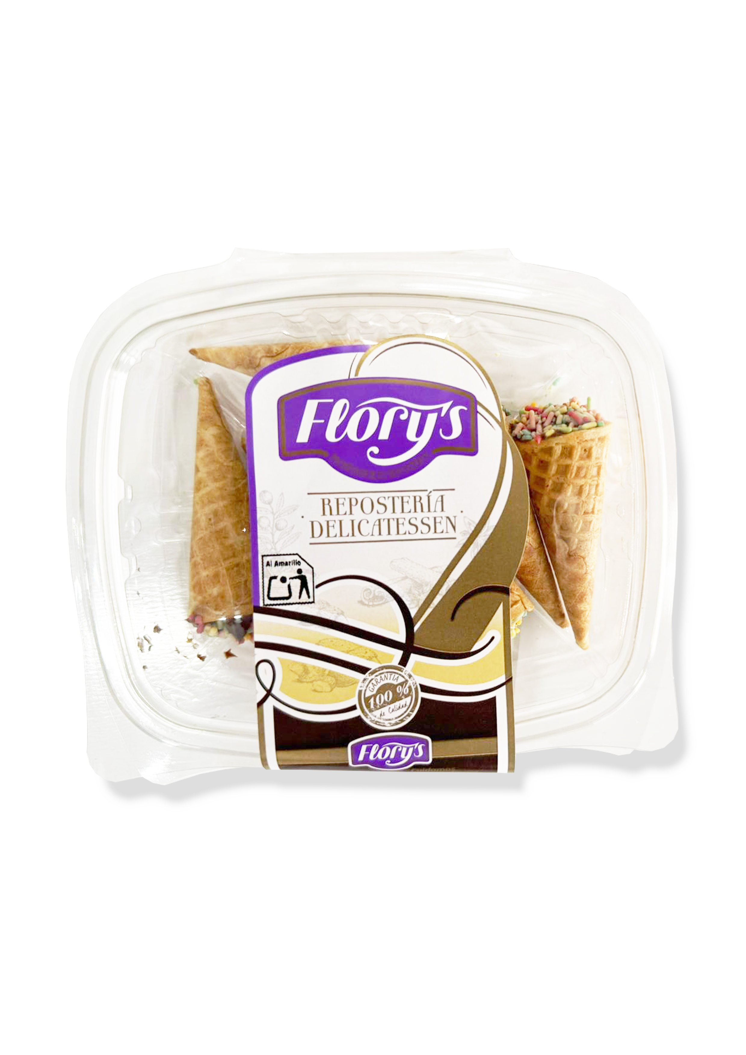 BLISTER MINI CONOS MULTICOLOR GRANIL 24UND