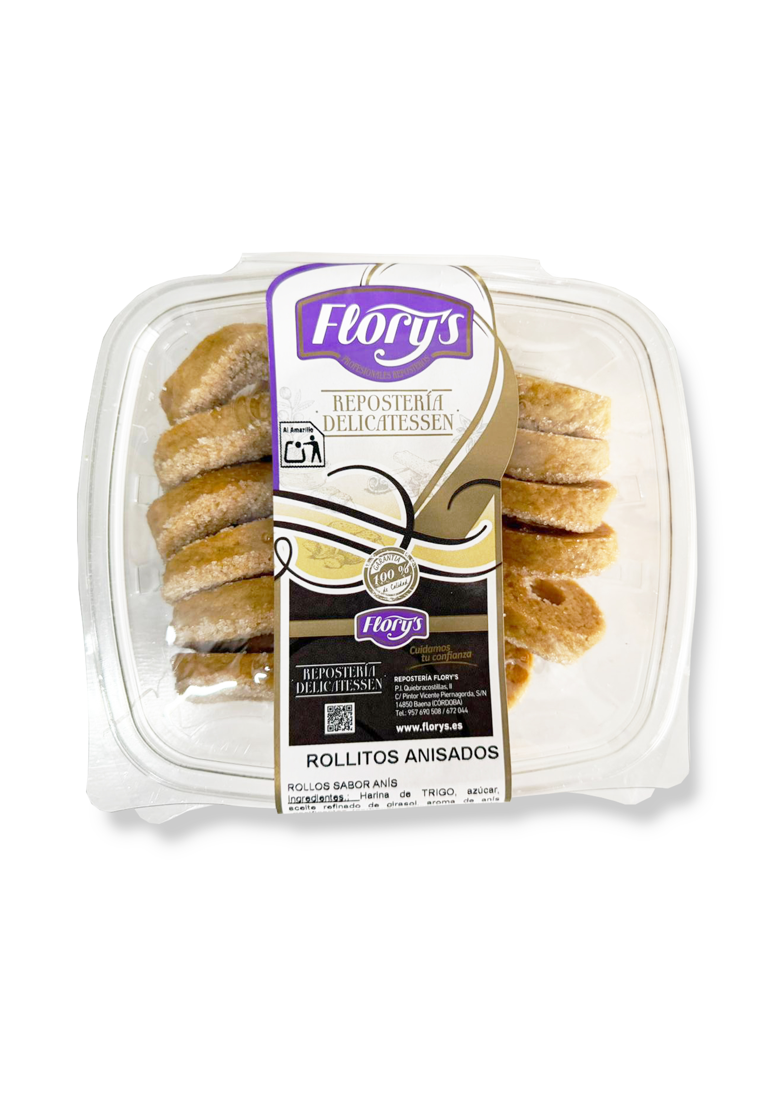 BLISTER ROLLITOS ANISADOS 250GRSX14UN