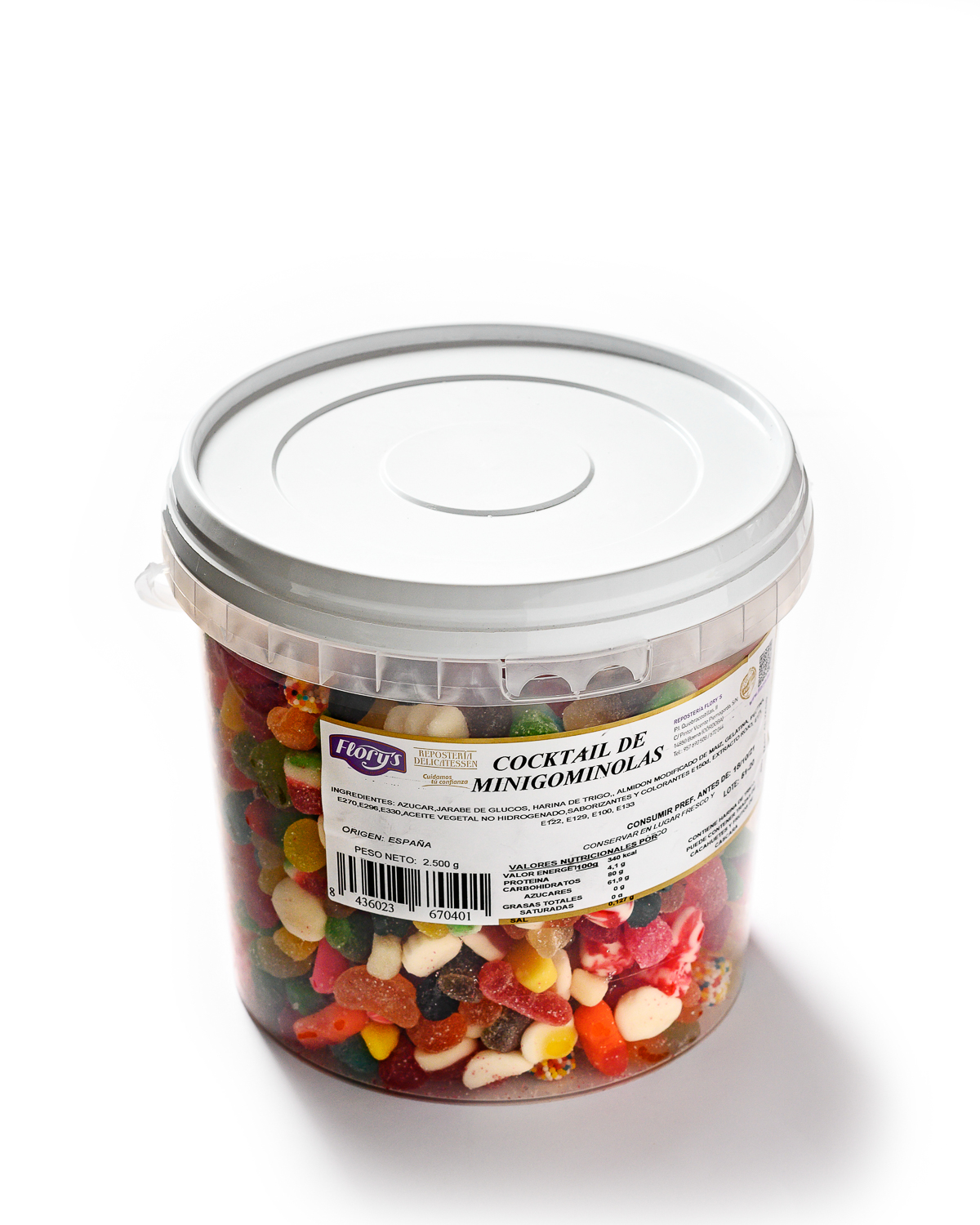CUBO COCKTAIL GOMINOLAS 2.5  KG
