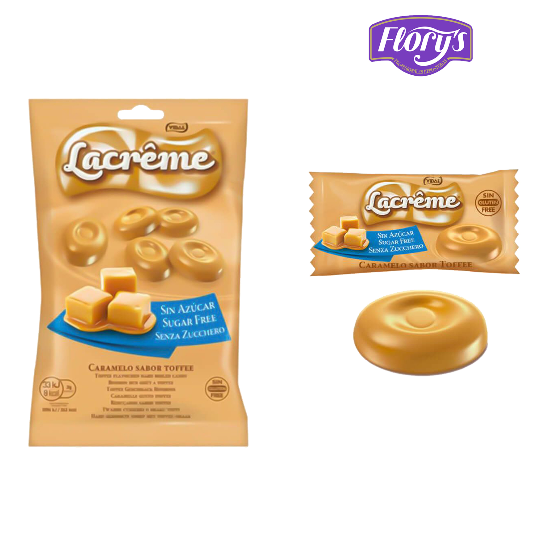 VIDAL LACREME TOFFEE S/A 300U