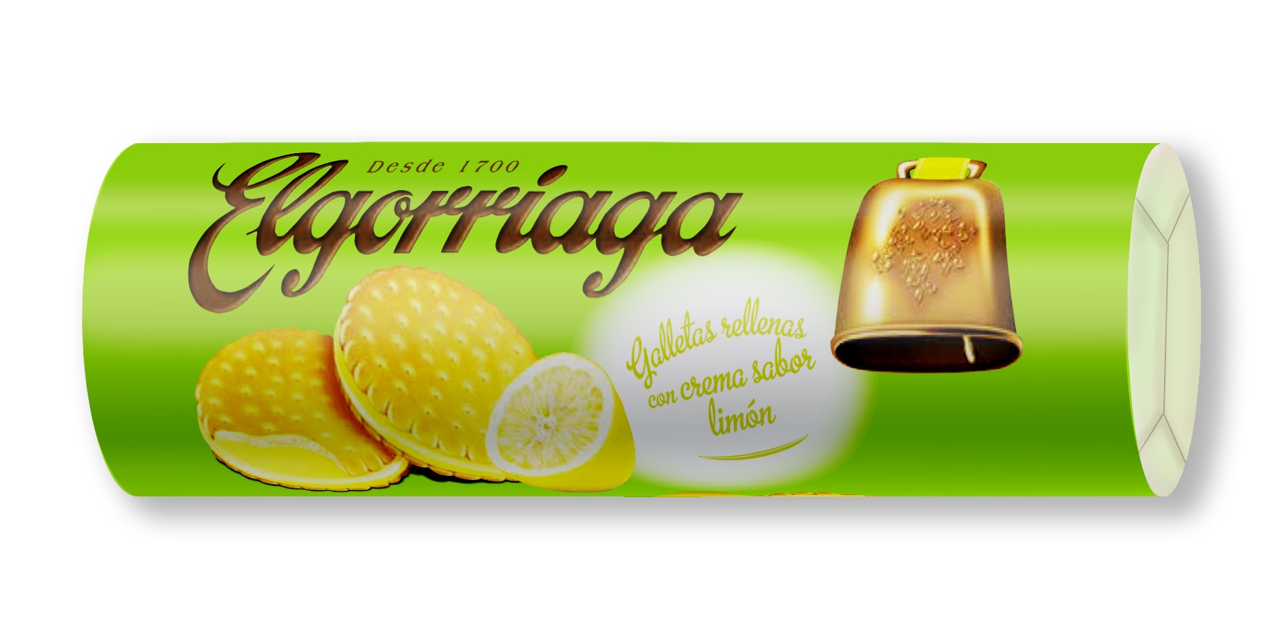 **ELGORRIAGA RELLENAS LIMON 180GX24UND