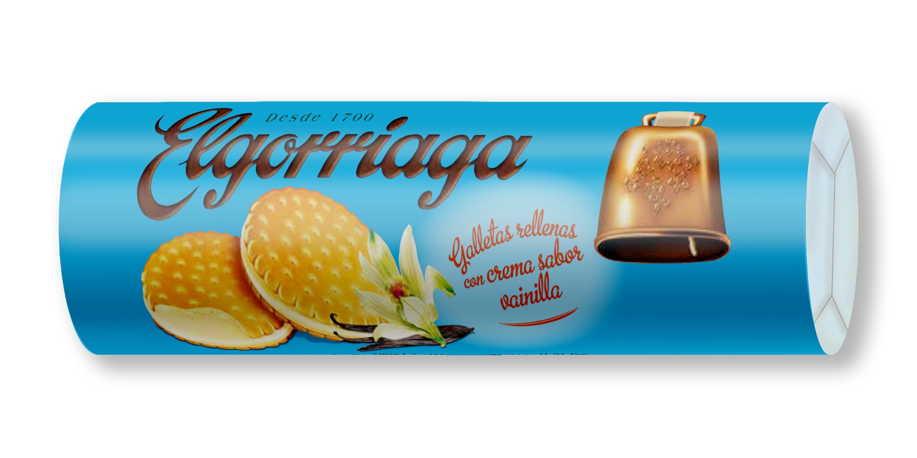 *ELGORRIAGA RELLENAS VAINILLA 180GX24UND