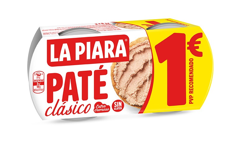 PATE CLASICO 2X75GRS