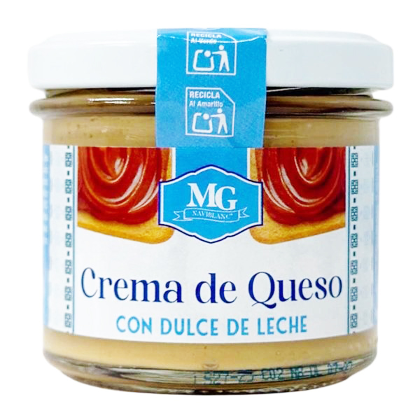 CREMA QUESO+DULCE LECHE 6UNDX100GRS