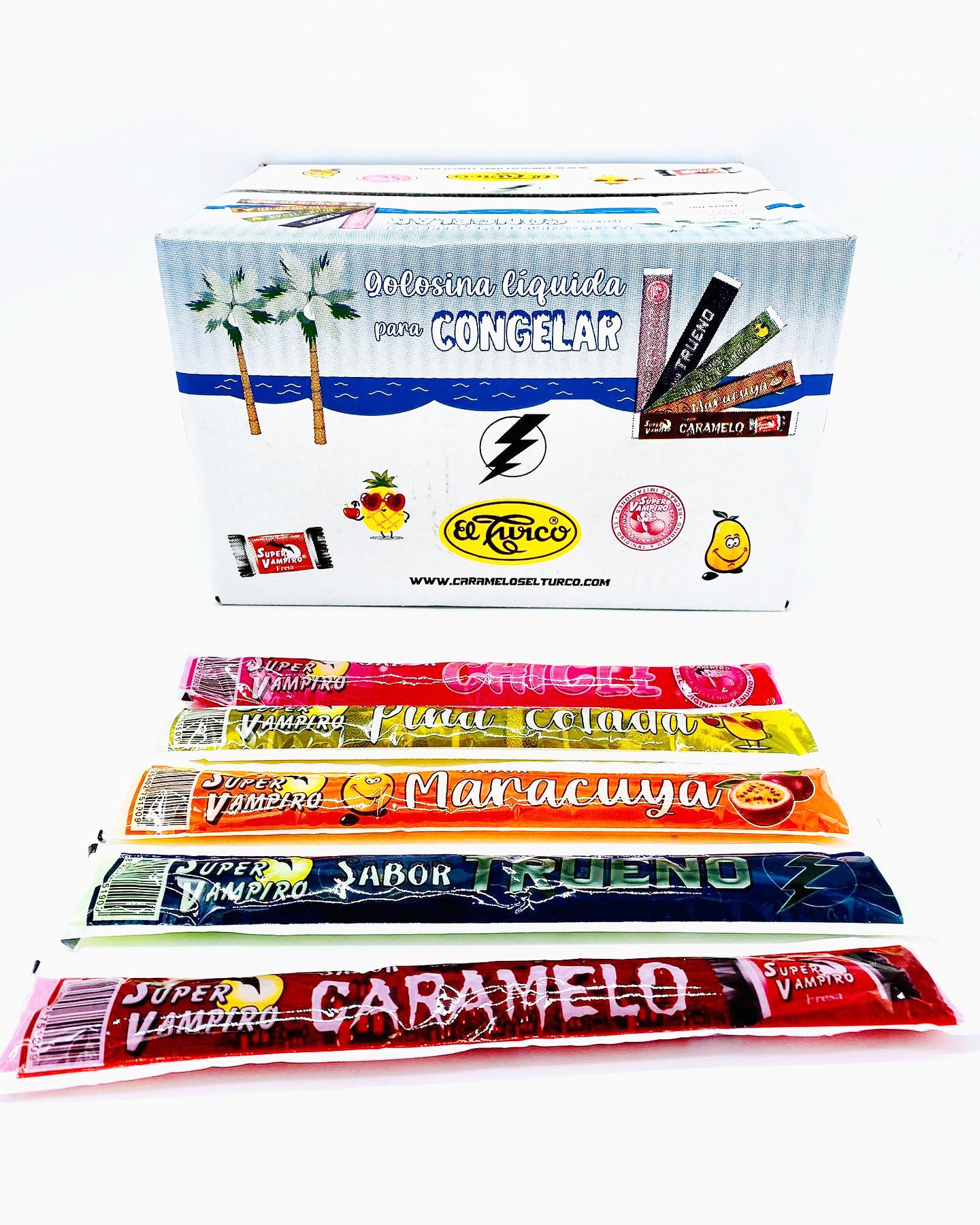 GOLOSINA LIQUIDA EL TURCO 25UNXCAJA