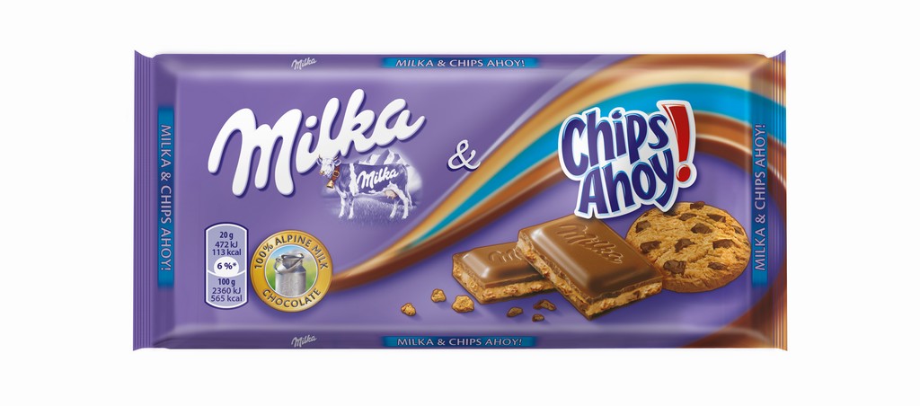TABLETA MILKA CHIPS AHOY 22*100G