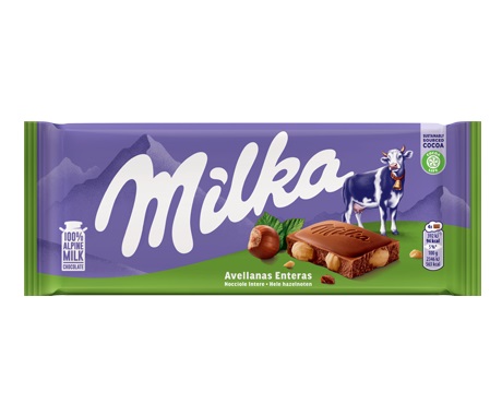**TABLETA MILKA WHOLE NUT 17*100G
