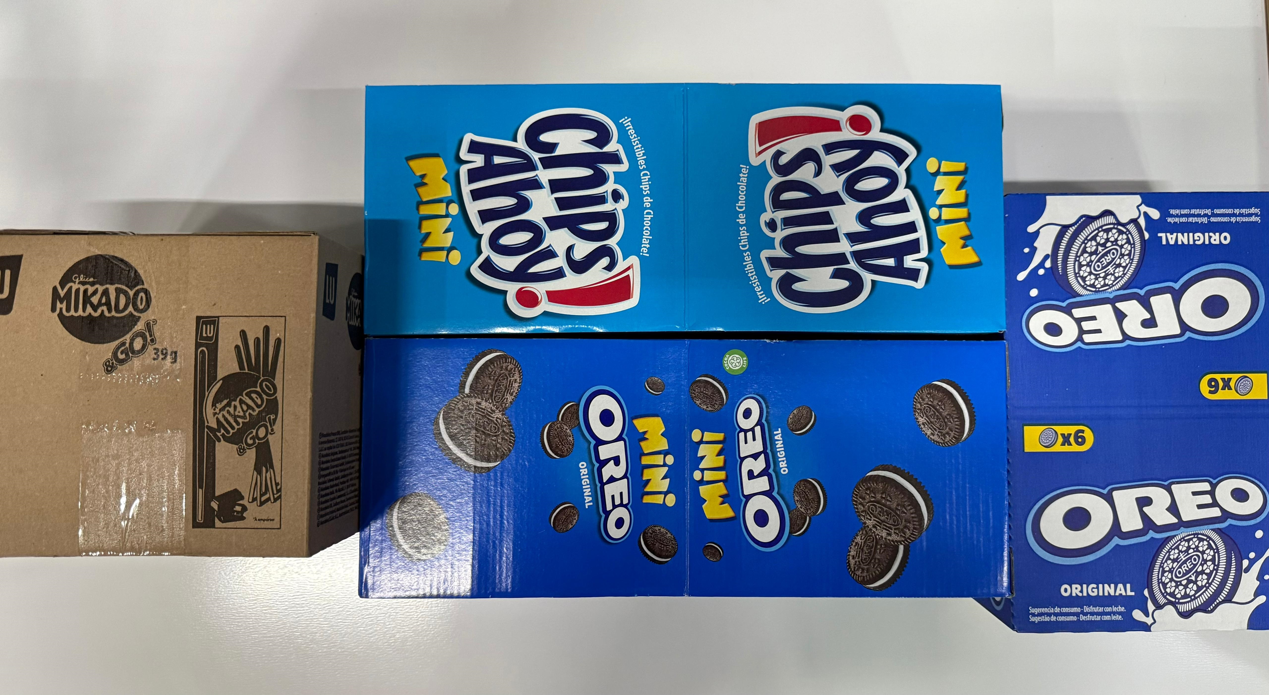 SURTIDO MINI MIKADO OREO MILKA 84 UND