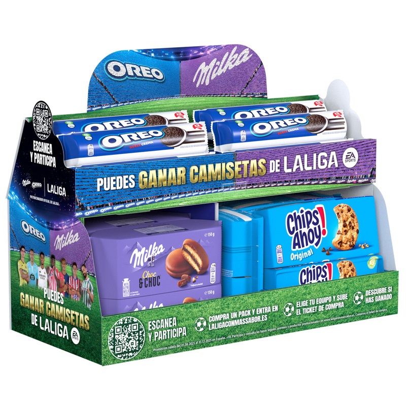 SURTIDO LA LIGA OREO MILKA 26 UND