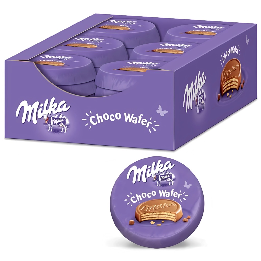 MILKA WAFER CHOCO LECHE 30GRSX30 UNIDADES