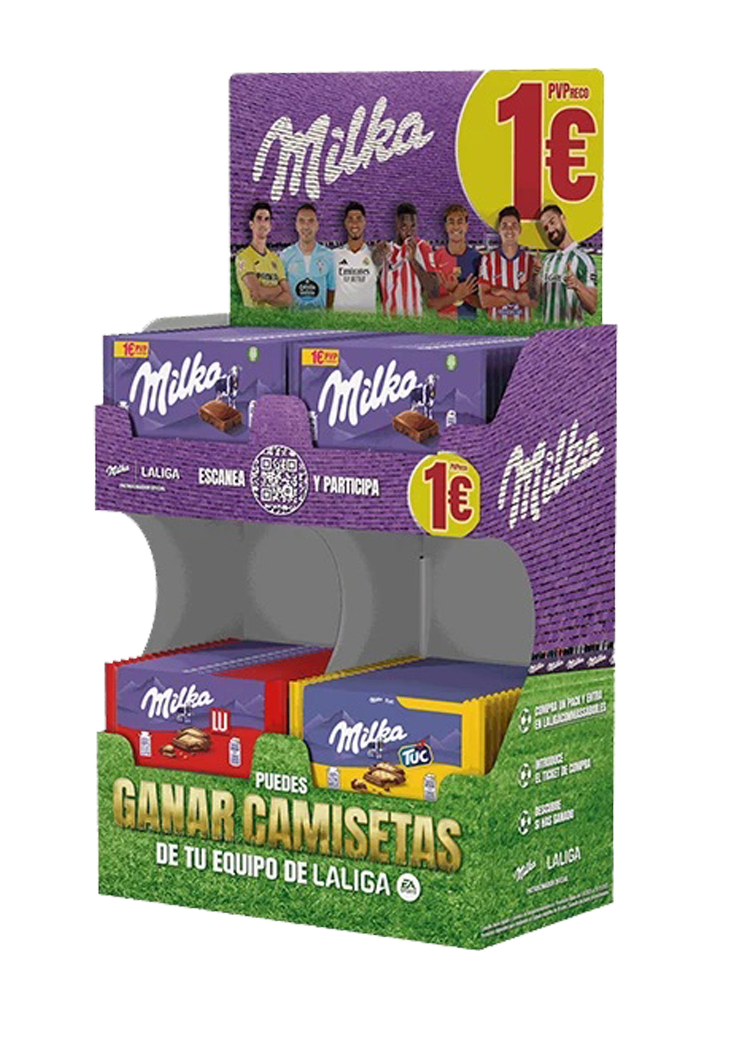 EXP TABLETA MILKA 48UD 1€