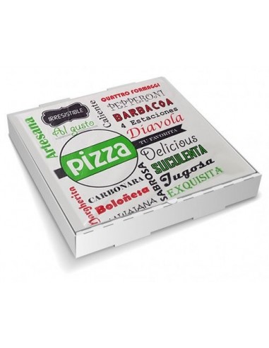 CAJA PIZZA QUALY 330X330X40 100UND