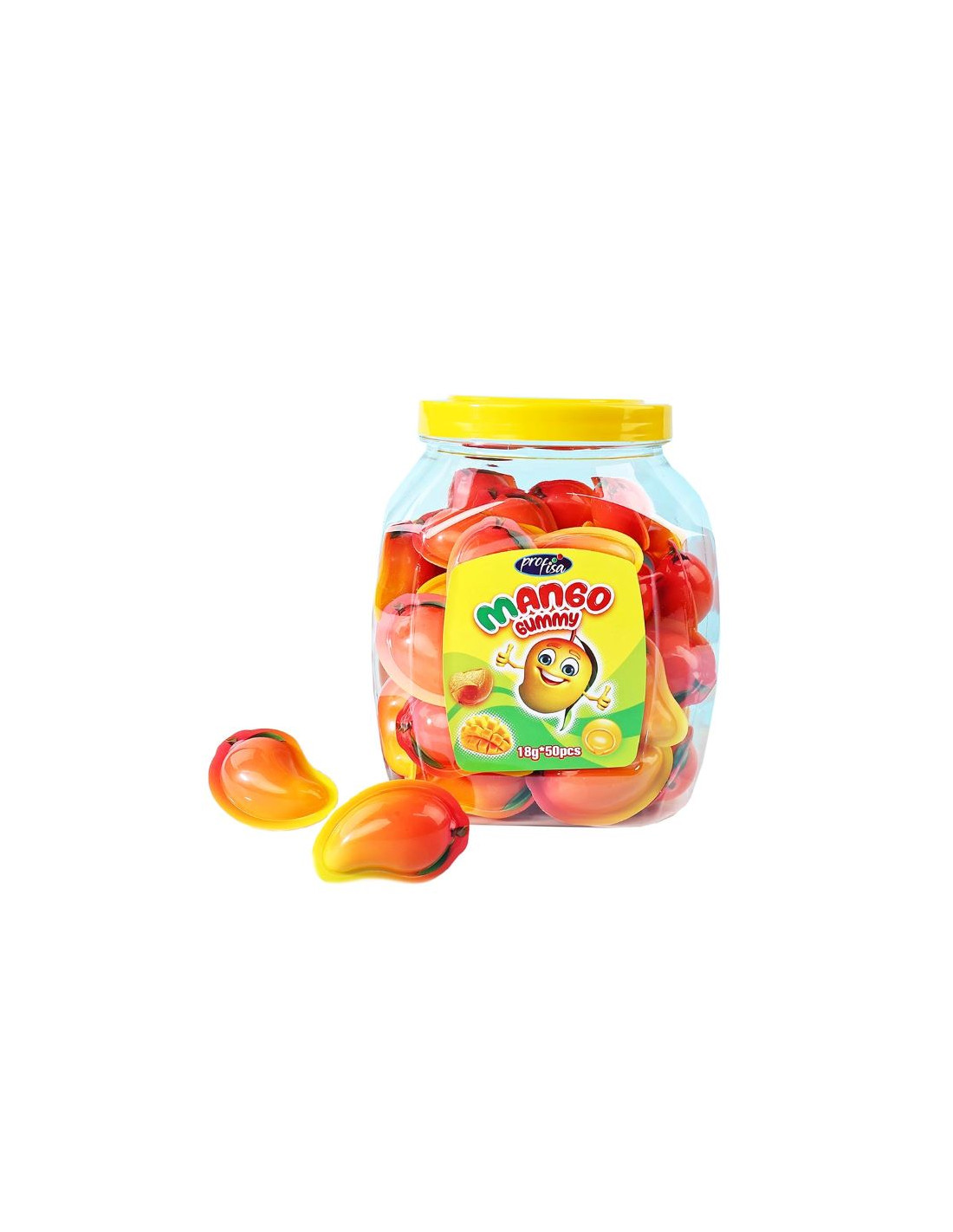 XXL MANGO GUMMY (6X50X18GRS)