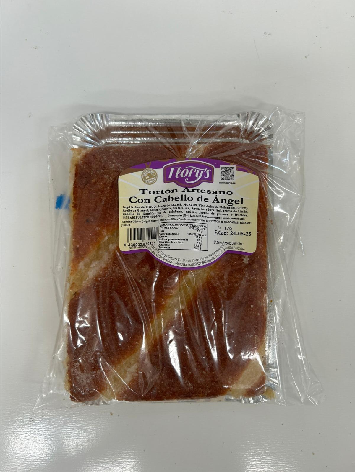 TORTON DE CABELLO 350GRSX10UND