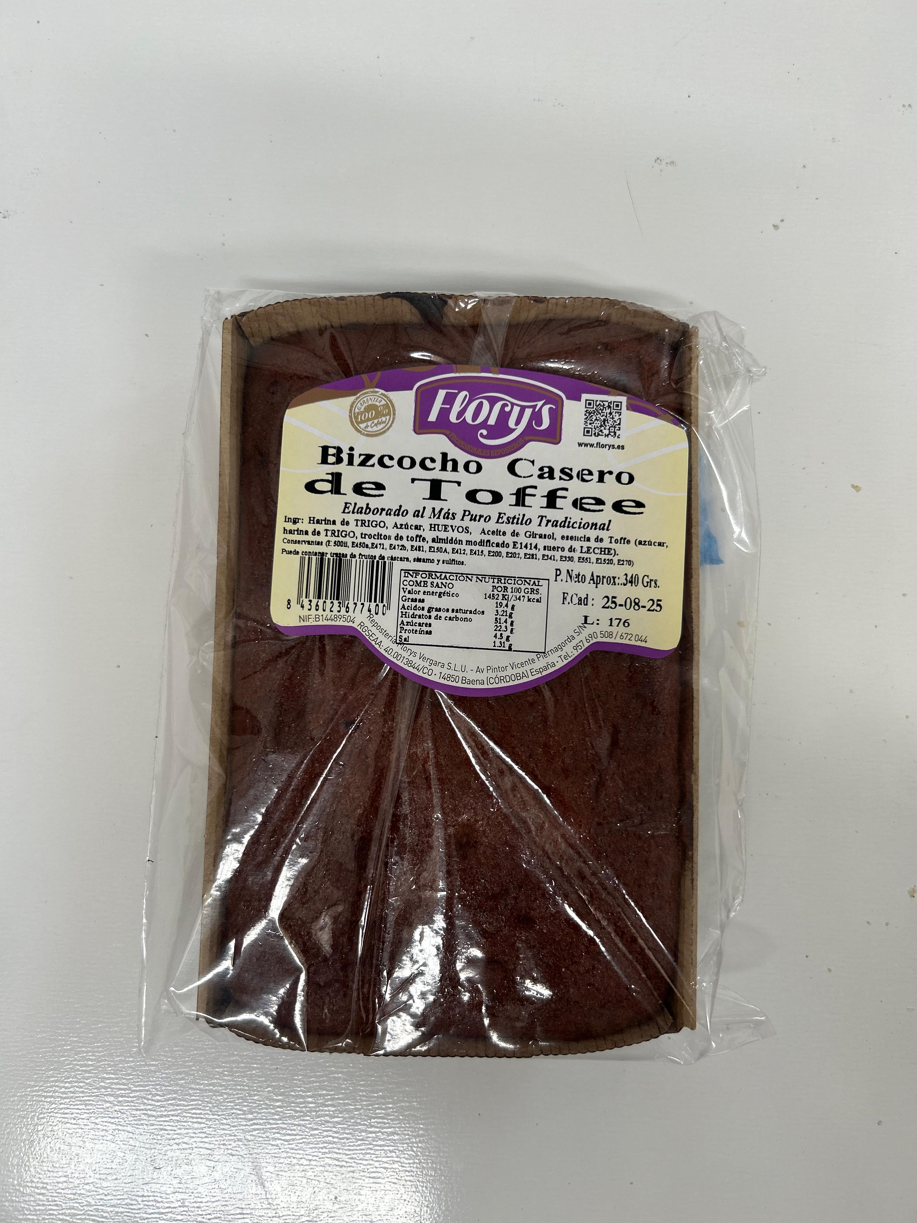 BIZCOCHO TOFFEE 340GRSX10UND