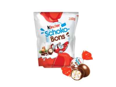 KINDER SCHOCOBONS 18UNX200GRS
