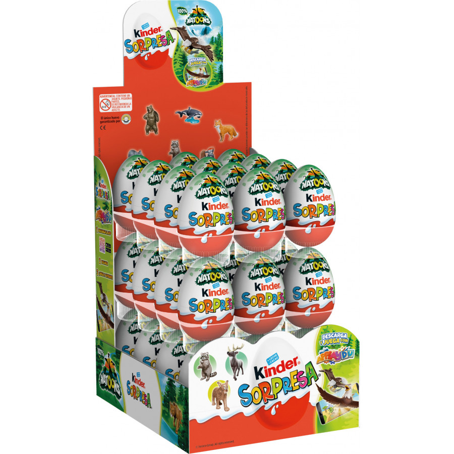 HUEVOS KINDER SORPRESA 36UND