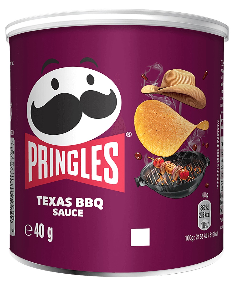 PRINGLES BARBAQUE 12X40GRS