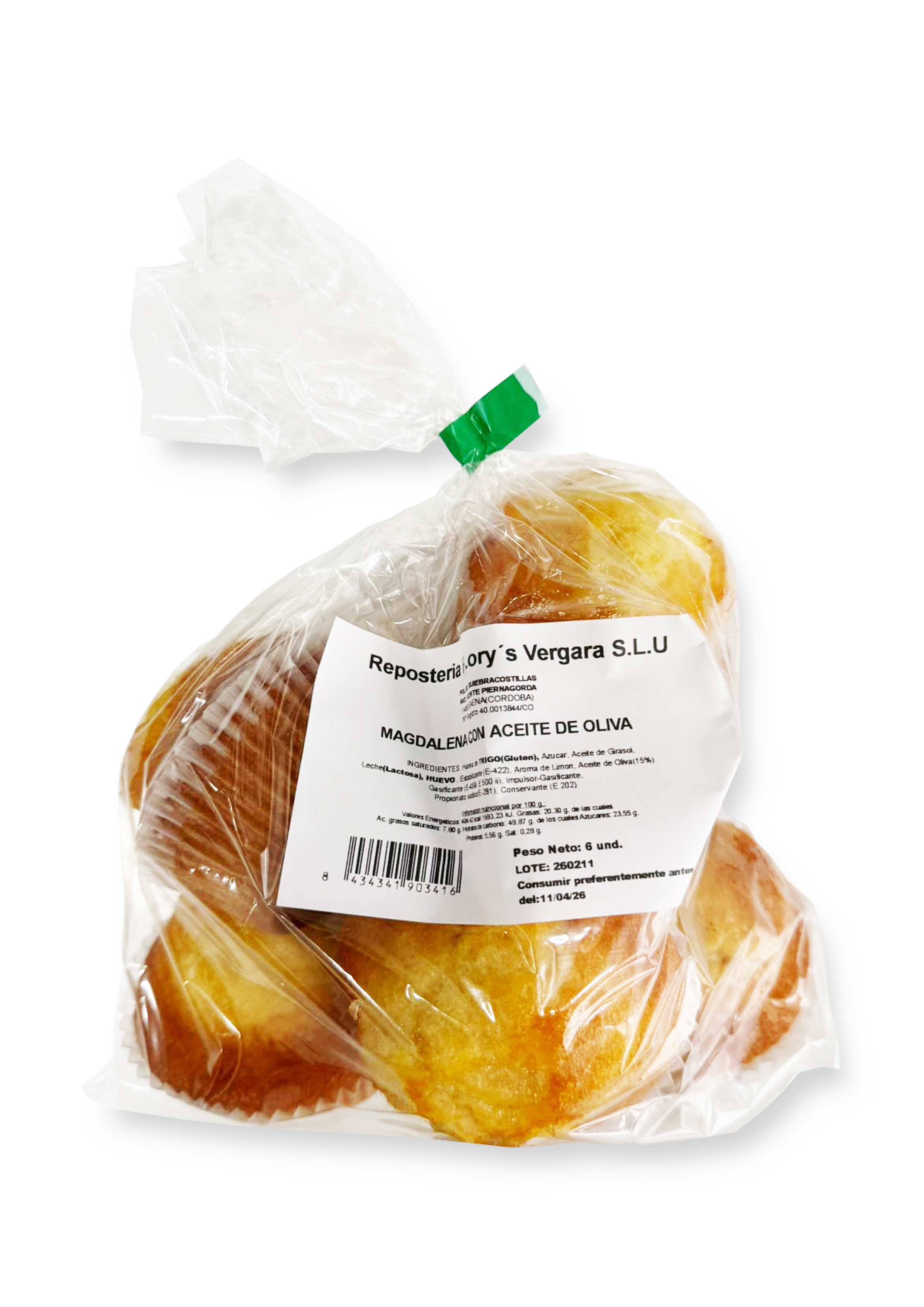 BOLSA MAG ACEITE OLIVA 500GRS