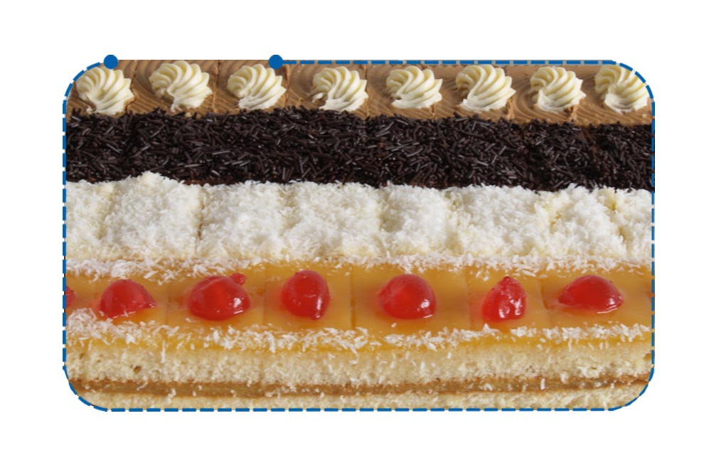 *PASTEL SURTIDO PLANCHA 2,4 KG S/ENV