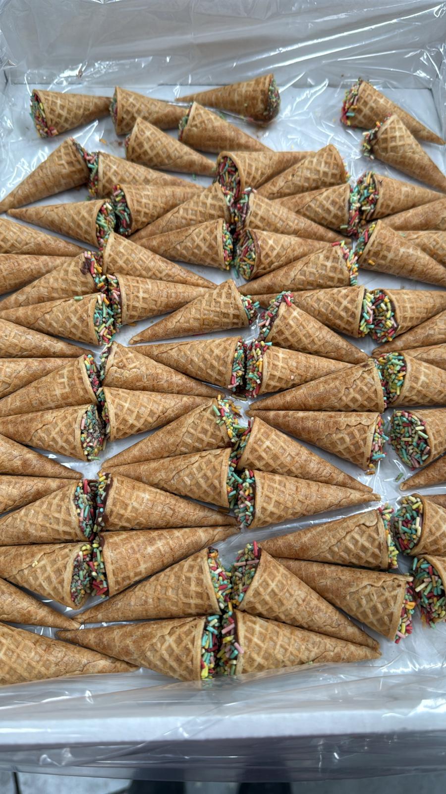 MINI CONOS GRANILLO CACAO 69UN