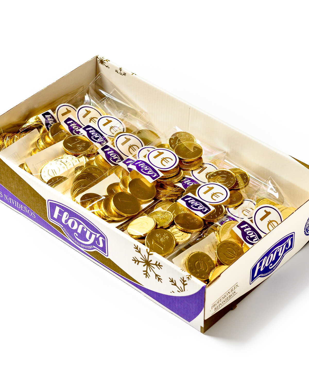 BOLSA MONEDA CHOCOLATE 20UNX50GRS