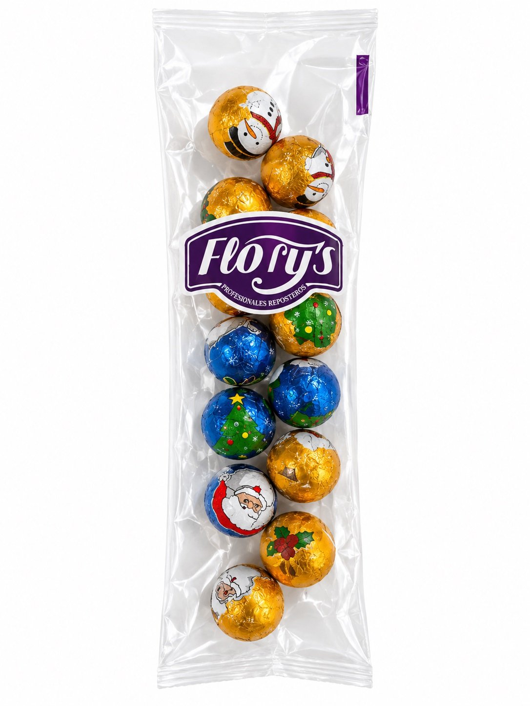 BOLSA BOLITAS NAVIDAD 70GRS