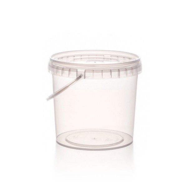 TARRINA VISAGRA OVAL PET PAQT 50 UNDES 250ml