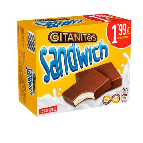 GITANITOS SANDWICH PACK 6 UND 1,99